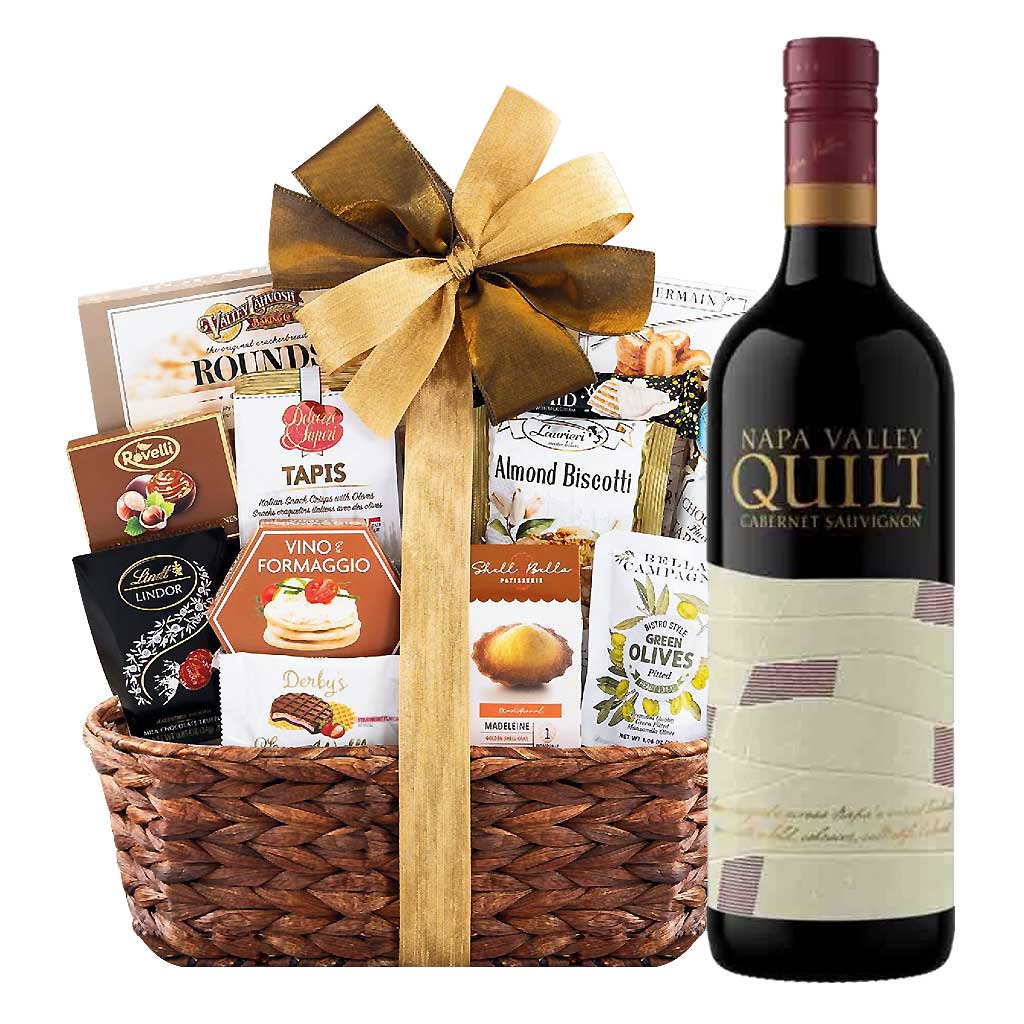 Quilt Napa Valley Cabernet Sauvignon And Bon Appetit Gift Basket